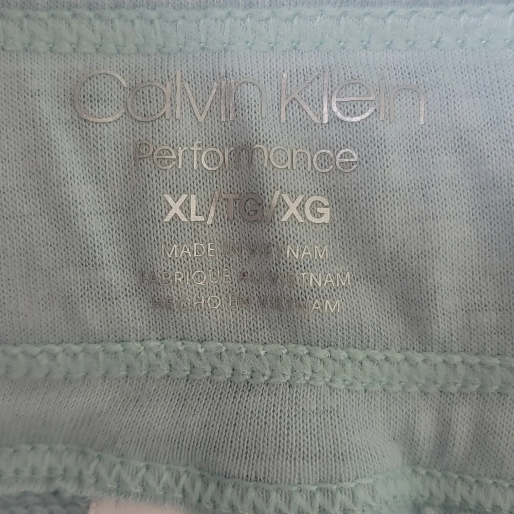 Calvin Klein Performance Blue Leopard Zebra Animal Print Soft Lounge Shorts XL - Picture 3 of 5